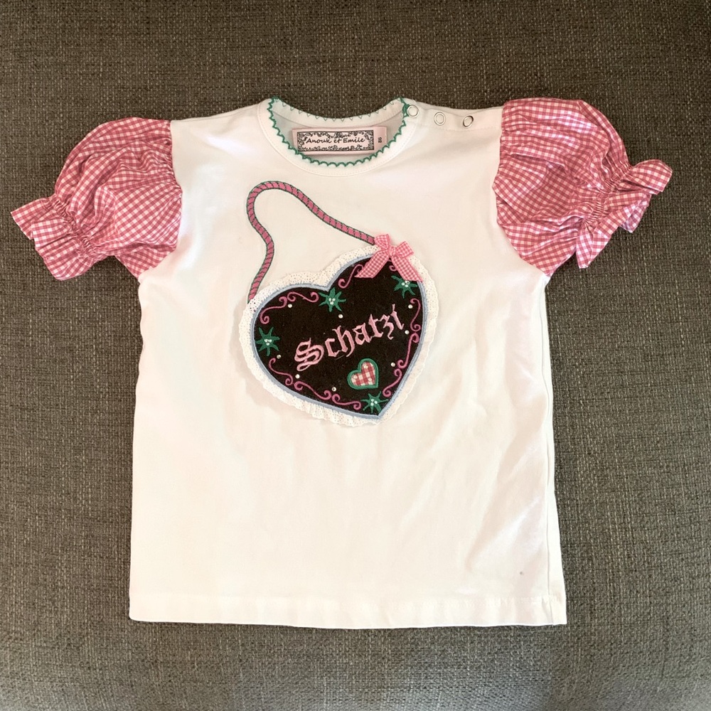 Girls German Shirt ”Sweetheart”